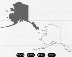 Alaska svg | Etsy