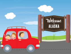 Fifty States: Alaska Clipart - Illustrations - Alaska Graphics
