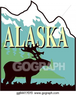 EPS Illustration - Alaska. Vector Clipart gg64417070 - GoGraph