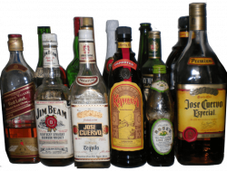 Collection Of Alcohol Bottles transparent PNG - StickPNG