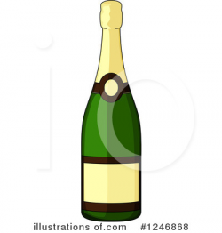Alcohol Clipart #1246868 - Illustration by Vector Tradition SM