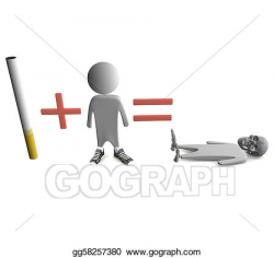 Stock Illustration - Alcohol and cigarettes. Clipart Drawing ...