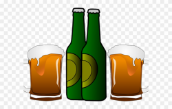 Drinking Clipart Clear - Alcohol Clip Art - Png Download ...