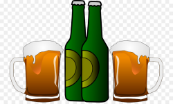 Beer Distilled beverage Alcoholic drink Clip art - Liquor Bottle ...