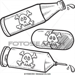The Effect Of Drugs And Alcohol Clipart