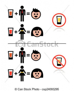 Drinking clipart sad - Pencil and in color drinking clipart sad