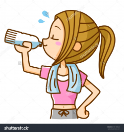 28+ Collection of Water Drinking Clipart | High quality, free ...