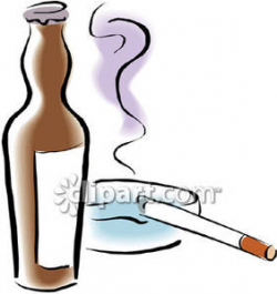 Cigarettes And Alcohol Clipart