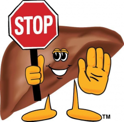 Liver Stop Drinking Clipart