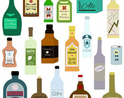Alcohol clipart | Etsy
