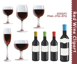 Red Wine Clipart Drinks Clipart Wine Clip Art Alcohol