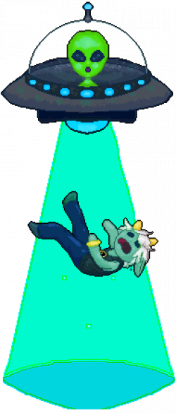 Alien Abduction gif (click to see) by Leaky-Faucets on DeviantArt