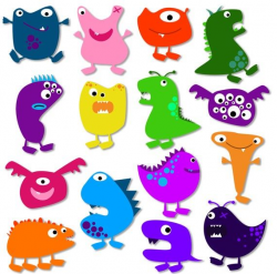 124 best creatures and Monsters clipart images on Pinterest ...