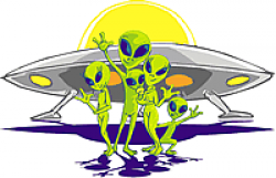 Alien Spaceship Clipart ☆ cool images alien flying saucers | alien ...