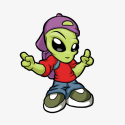 Cartoon Aliens, Alien, Monster, Et PNG Image and Clipart for Free ...