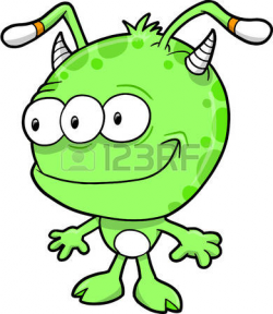 Alien clipart for kids collection