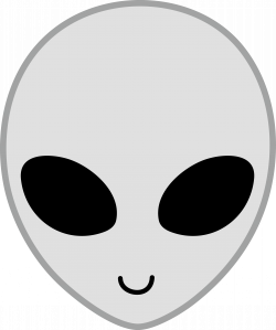 simple alien drawing | Happy Grey Alien Face - Free Clip Art | mugs ...