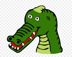 Crocodile Alligator prenasalis Reptile Cartoon Clip art - Free ...