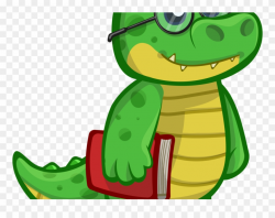 Alligator Clipart Cute Baby Snake - Crocodile Png Cartoon ...