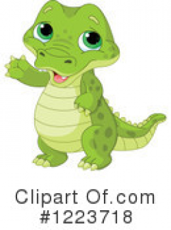 Alligator Clipart #1110305 - Illustration by Zooco