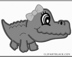 Baby Alligator Clipart - ClipartBlack.com