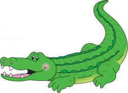 Alligator clipart - Pencil and in color alligator clipart