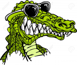 Alligator clipart crocodile tooth - Pencil and in color alligator ...