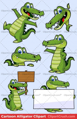 Alligator Clipart Pack - Vol. 01 | Elementary schools