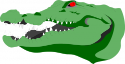 Alligator Clipart Crocodile Head #2268891