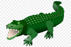 Crocodiles Alligator Free content Clip art - Green Alligator ...