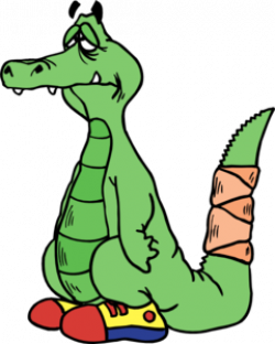 Alligator With A Broken Tail Clip Art at Clker.com - vector clip art ...