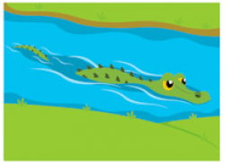 Free Alligator Clipart - Clip Art Pictures - Graphics - Illustrations