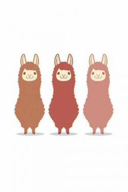 Cute Alpacas Illustration | LLAMAS | Pinterest | Alpacas ...