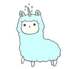 Blue unicorn alpaca | Adorable Alpacas! | Pinterest | Alpacas