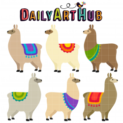 Peruvian Alpacas Clip Art Set – Daily Art Hub – Free Clip Art Everyday