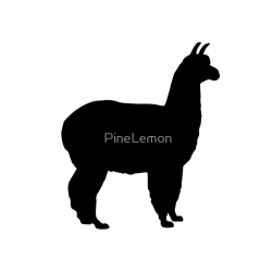 Llama Silhouette at GetDrawings.com | Free for personal use Llama ...