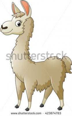 cartoon alpaca | Alpaca clip art Free Vector / 4Vector | Cartoons ...