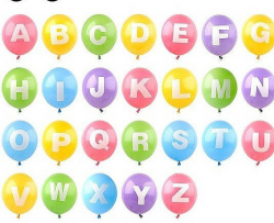 personalised letter balloons by letteroom | notonthehighstreet.com