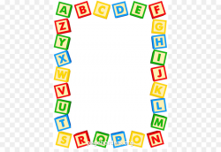 Alphabet Letter Clip art - Alphabet Border Cliparts png download ...