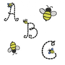 Busy Bee Alphabet - $12.00 : Responsive Sheffield Blue Zen Cart ...