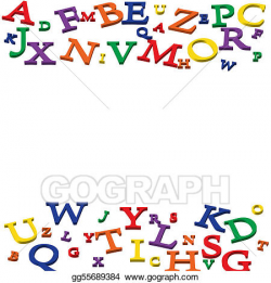 Alphabet Border Stock Illustrations - Royalty Free - GoGraph
