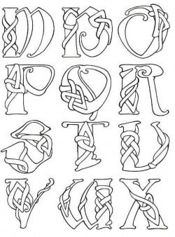 druid pattern | Free Printable Irish and Celtic Symbols Collection ...