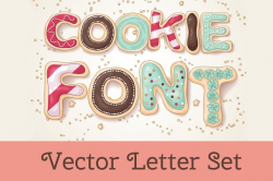 Cookie Alphabet ~ Objects ~ Creative Market