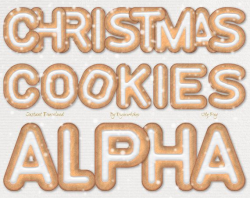 Gingerbread Cookies Alphabet Clipart Clip Art 