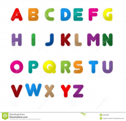 Lettering Clipart English Alphabet Pencil And In Color Lettering ...