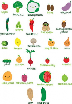 veggie fruit alphabet | Childcare and Kids learning