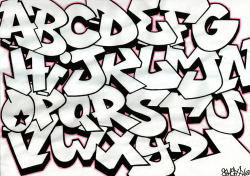 Alphabetical Graffiti Alphabetical Graffiti Graffiti Alphabet ...