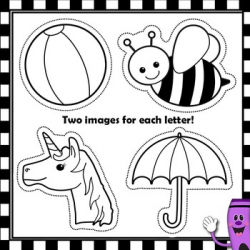Alphabet Clipart with Cutting Lines | Clip Art for Teachers | TpT