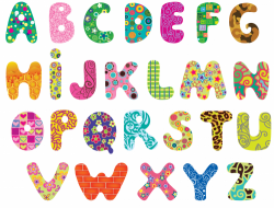 Printable Alphabet Clipart | Printable alphabet, Teacher and ...