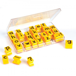 Lowercase Alphabet Stamps | Rubber Stamps for Teachers